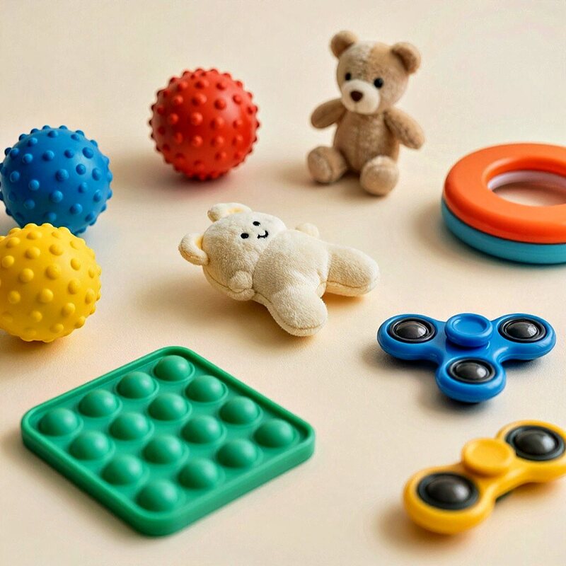 Sensory tools and fidget toys